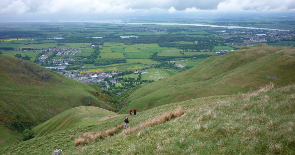 Ben Cleuch Circular Walk Via The Law And Ben Ever Ramblers